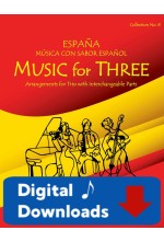 Music for Three - Collection No. 8: España! - 57008 Digital Download